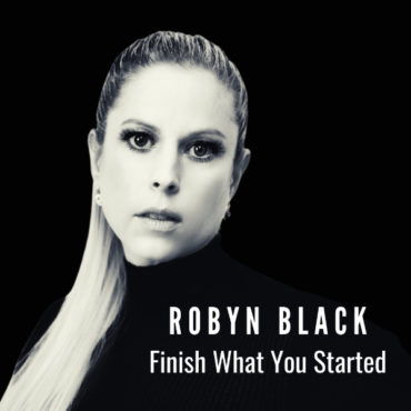 Pochette EP Robyn Black - Finish What You Started